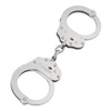 Alcyon - Steel Chain Handcuffs - Double Locking - Silver - 5050-X
