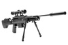 Black Ops - Break-Action Air Rifle Sniper with 4x32 Scope and Bipod - 5.5mm - B1091