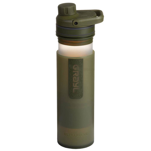 Grayl - UltraPress water filter bottle - 500 ml - Olive - 500-ODG