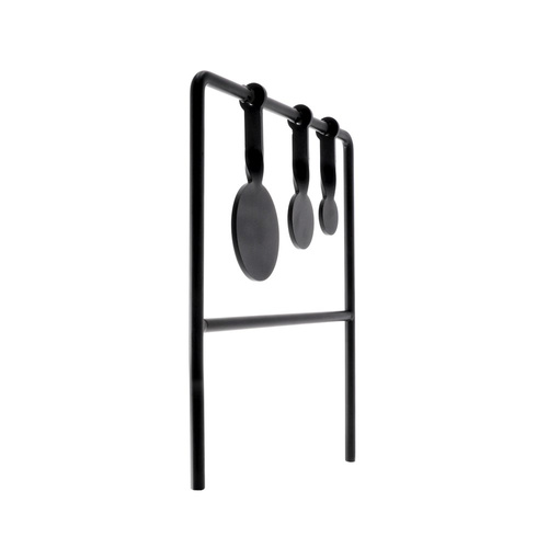 RazorGun - Target Wind Spinner - 3 Targets - Metal - Black - 104490