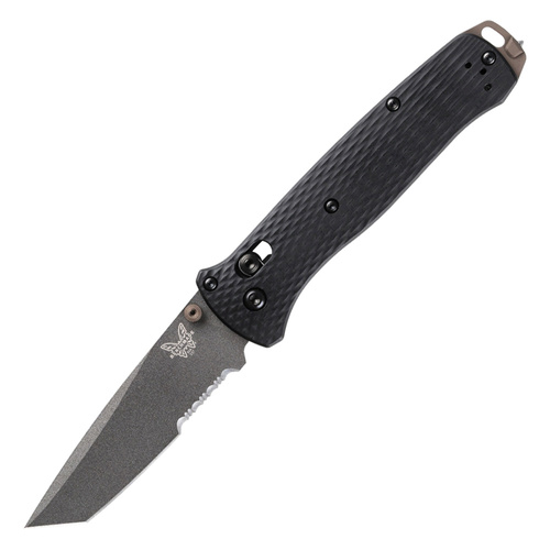 Benchmade - Folding Tactical Knife 537SGY-03 Bailout - CPM-M4 - Black - 537SGY-03