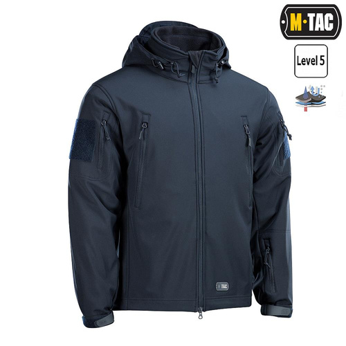 M-Tac - Softshell With Fleece Liner - Dark Navy Blue - MTC-SJWL-DNB