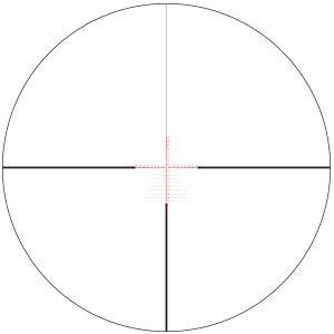 Vortex Optics - Hunting Scope Viper PST II 3-15x44 - Illuminated Sight EBR 4 - 30 mm - PST-3151