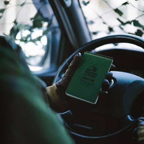 Modestone - Waterproof Notebook - 96 x 148 mm - 50 Sheets - Green - A33MIL 