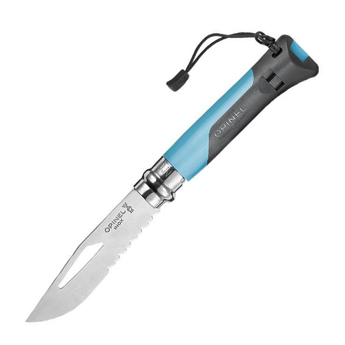 Opinel - N°8 Outdoor - Inox - Blue- 001576