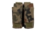 GFC Tactical - Double AK / AR Type Magazine Pouch - MOLLE - Nylon - Wz. 93 PL Woodland - GFT-19-016371