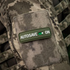 M-Tac - Morale Patch Autosave PVC - 3D - Olive - 51116701