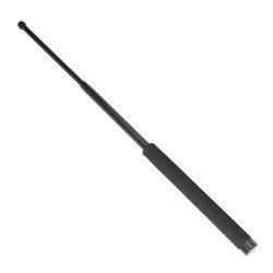 GS - Telescopic Baton with Foam Grip - 26'' - Medium-Carbon Steel - Black - TK-0111-26F