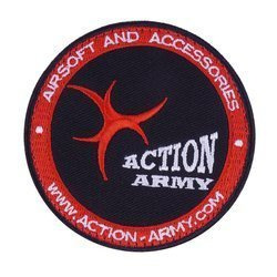 Action Army - Patch - Black
