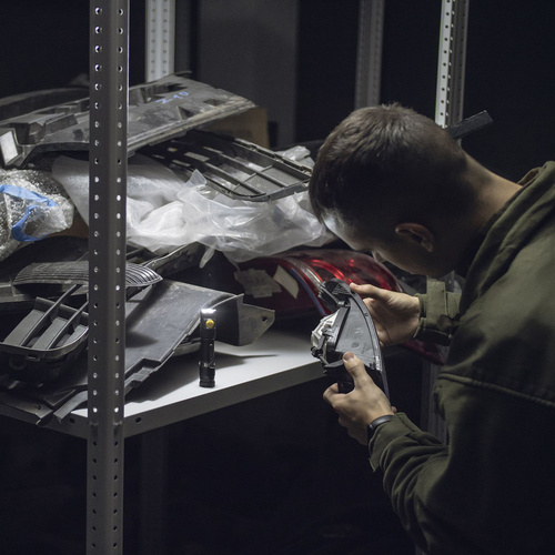 Armytek - LED Flashlight Partner C2 - Warm Light - 1020 lm - 18650 - Black - F07802W