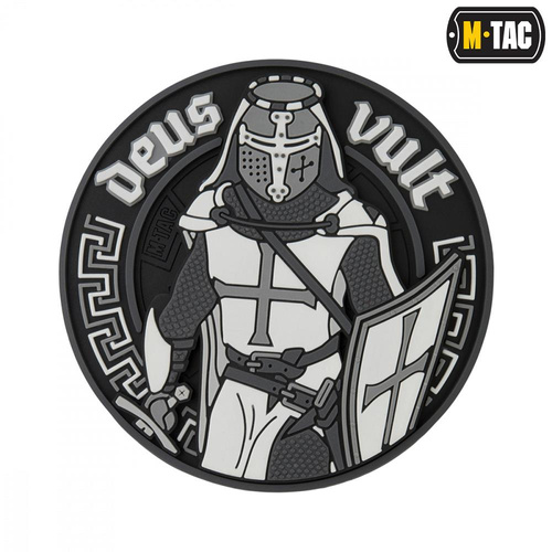 M-Tac - Deus Vult 3D PVC Patch - Black - 51116236