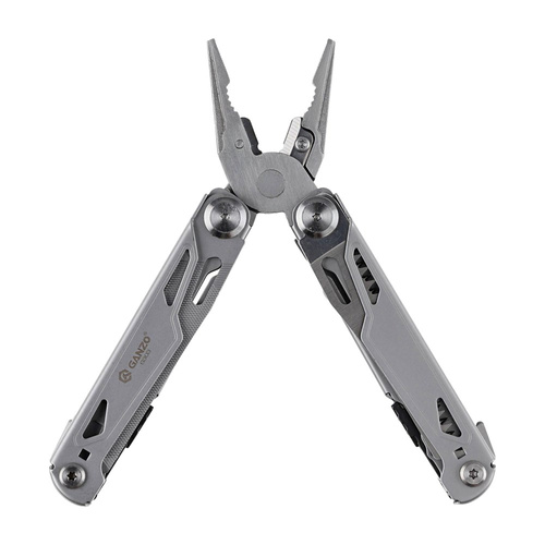 Ganzo - Multitool G303 with Bit Set - 14 Tools - Silver - G303