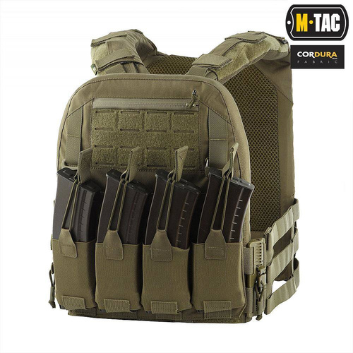 M-Tac - Plate Carrier Cuirass QRS XL Tactical Vest - Ranger Green - 10180023