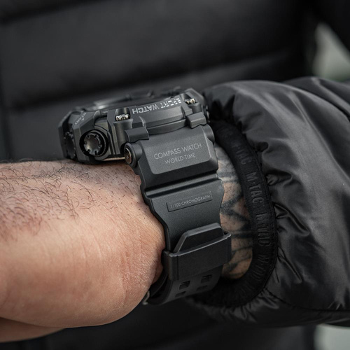 M-Tac - Tactical Watch 2037 - LED - 5 ATM - Black - 50007002