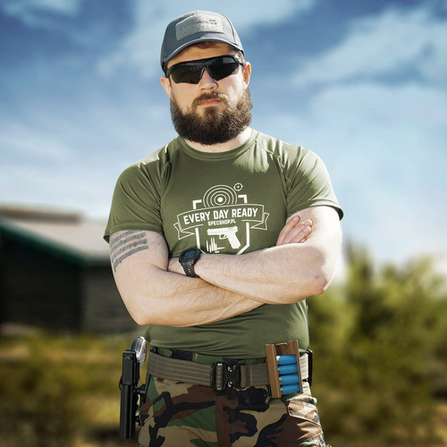SpecShop.pl - Thermoactive Shooting T-Shirt - Tactical Green
