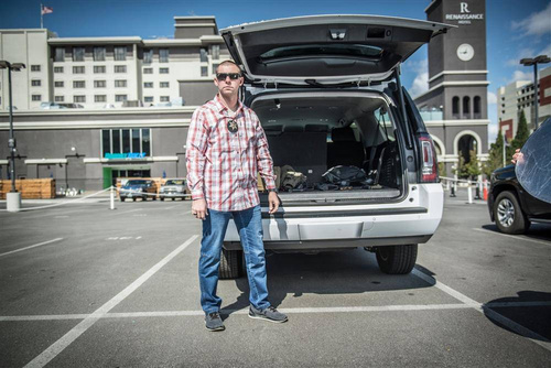 Helikon - Shirt TRIP Nylon Blend - Indigo Plaid - KO-TRI-NB-P8