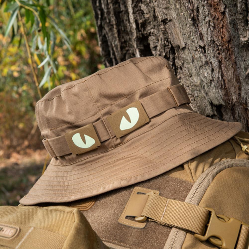 M-Tac - Tiger Eyes Laser Cut Patches - Pair - Coyote - 51140005