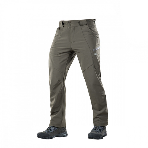  M-Tac - Trekking Softshell Winter Pants - Olive - 20306001