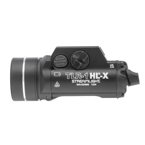 Streamlight - TLR-1 HL-X tactical LED weapon flashlight - 1500 lm - Picatinny - Black - L-69501