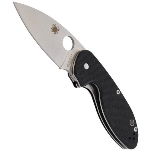 Spyderco - Efficient™ G-10 Black Knife - C216GP