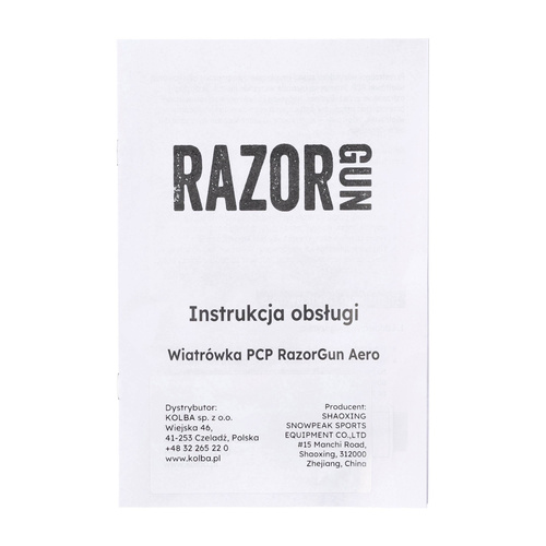 RazorGun - Aero PCP Airgun - 4.5mm - Wood - Brown - PR900GEN2 4,5
