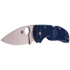Spyderco - Folding Knife EDC Native 5 - Leaf-Shaped - FRN - CPM S110V - Dark Blue - C41DBL5