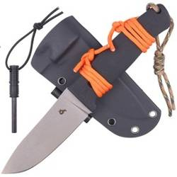 BlackFox - Survival Knife Vesuvius - D2 - Black - BF-710 D2