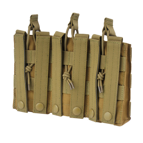 Condor - Open Top Triple M4/M16 Mag Pouch - Coyote Brown - MA27-498
