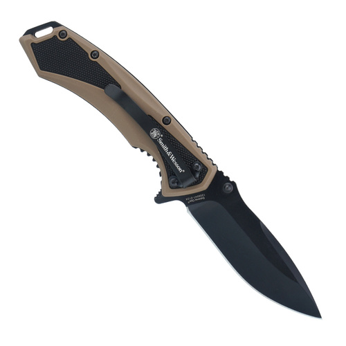 Smith&Wesson - Folding Knife Extreme Ops - Drop Point - Tan - 1209515