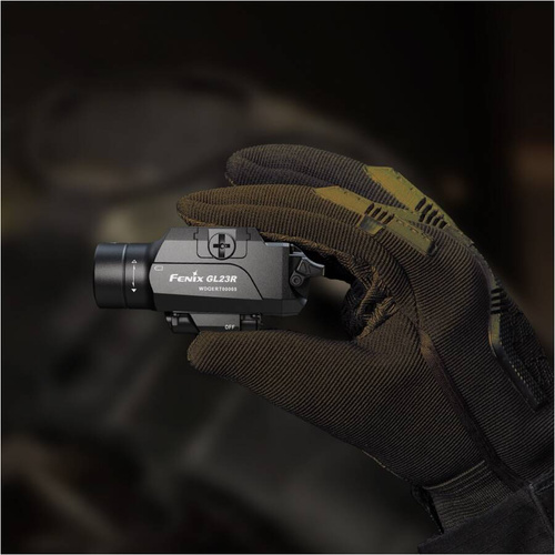 Fenix - Flashlight Tactical Weapon with Laser GL23R - Luminus SFT40 LED - 1200 lm - Black - GL23R