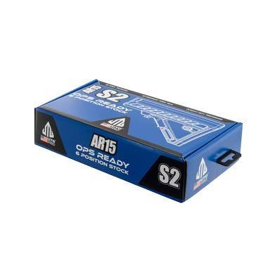 Leapers - Stock for AR-15 UTG Pro Ops Ready S2 - Mil-spec - Black - RBUS2BMS