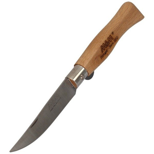 MAM - Douro Pocket Knife with Blade Lock- Light Beech Wood 75mm - 2006-LW