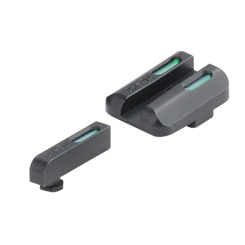 TruGlo - TFX Tritium-Fiber Optic Aiming Instruments - Glock 17/19 - Low Profile - White Perimeter - TG13GL1A