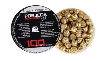 PTG - Acoustic amuniton 6 mm Short Flobert K - 100 pcs