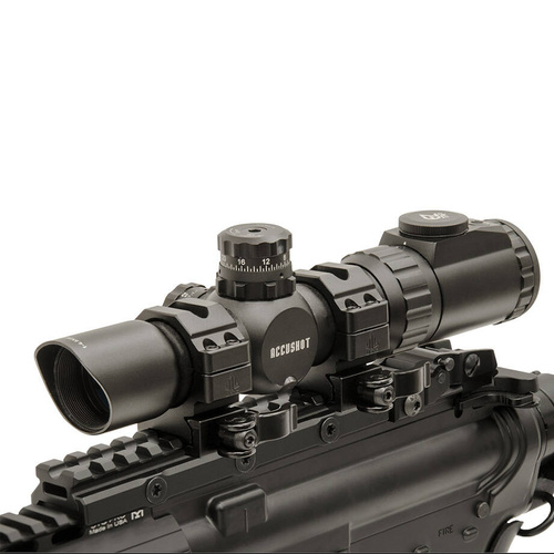 Leapers - Riser UTG Super Slim 13 Slot - 0.5" - Black - MT-RSX5L