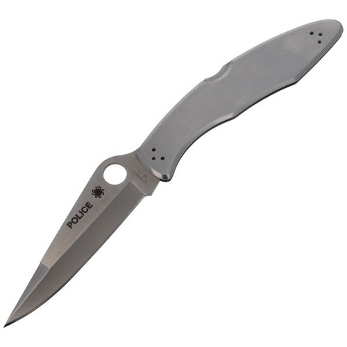 Spyderco - Police Model™ Stainless PlainEdge Knife - C07P