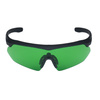 Swiss Eye - Shooting Glasses Nighthawk Pro - Laser Lens 694/830-860/1064 - Black - Green Visor - 40471