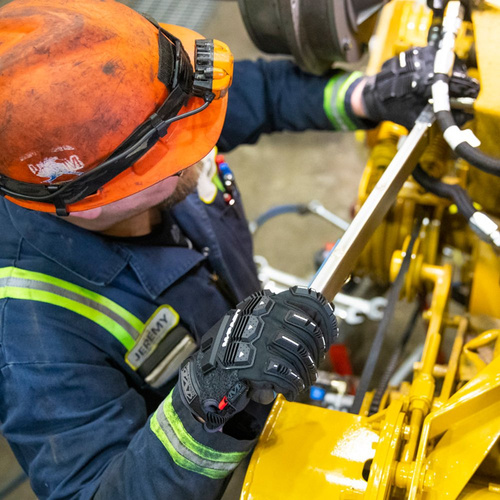 Mechanix - ColdWork M-Pact® Insulated Gloves - Grey / Black - CWKMP-58