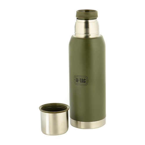 M-Tac - Stainless Steel Thermos - Capacity 1000 ml - Olive - UN-Y01-1000A