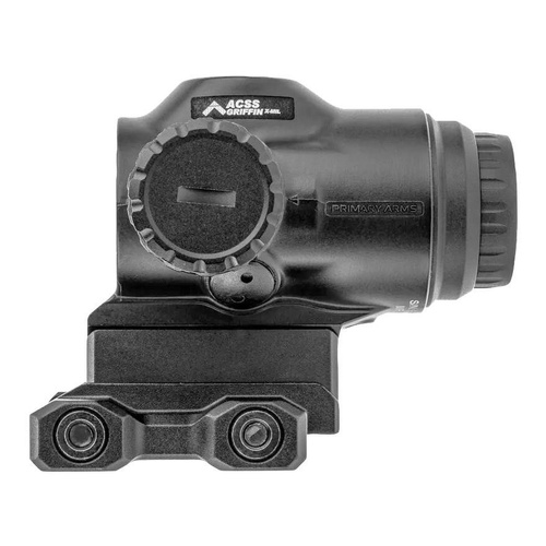 Primary Arms - Prismatic Sight SLx - 3x - ACSS Griffin X MIL IR Red - Black - PA-SLX-3XMP-GRIF-MIL