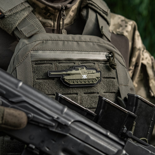 M-Tac - Tank patch - 3D PVC - Skull - Olive - 51338312