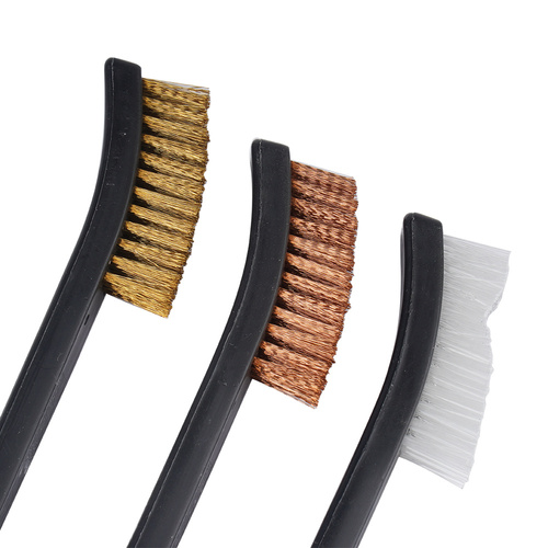 GunPany - Set of Gun Cleaning Brushes and Scrapers - Black - GPGC-3B2P
