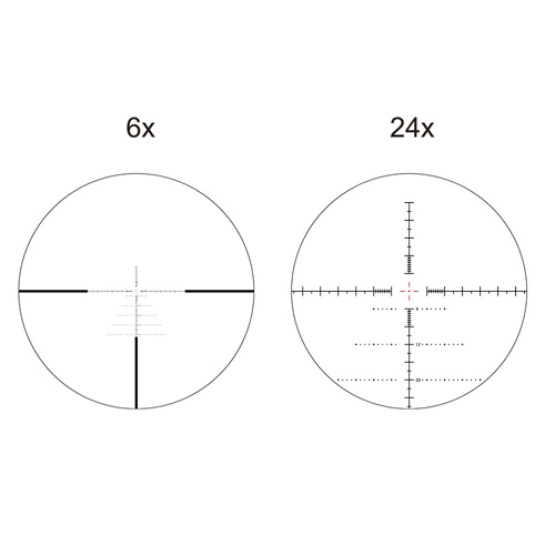 Vector Optics - Rifle Scope Sentinel 6-24x50 - 50 mm - FFP - SCFF-57