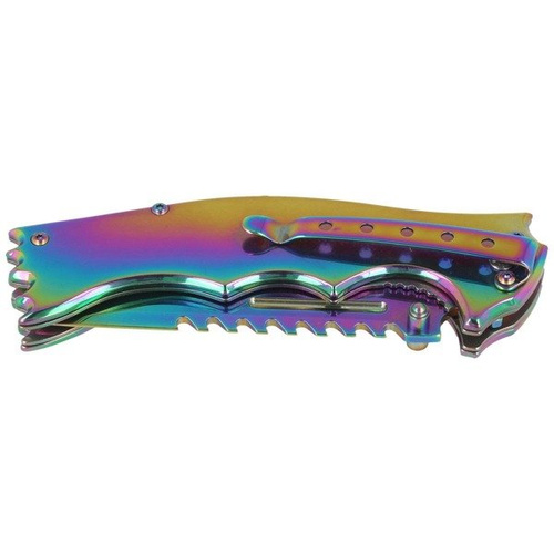 Herbertz Solingen - Knife Rainbow Clip Point Folder - 567312