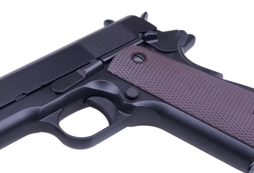 Kj Works - Pistol Replica of KP-1911 - Green gas - Black - KJW-02-001354