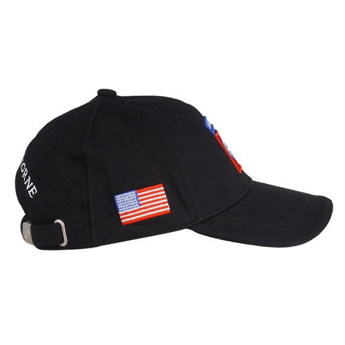 FOSTEX - Baseball Cap 82nd Airborne - Cotton - Black - 215151-224