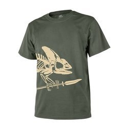 Helikon - T-Shirt Full Body Skeleton - Olive Green - TS-FBS-CO-02
