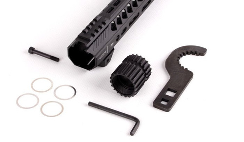 Strike Industries - Strike Rail Handguard for AR-15 - 13.5" - Black - SI-StrikeRail-135-BK