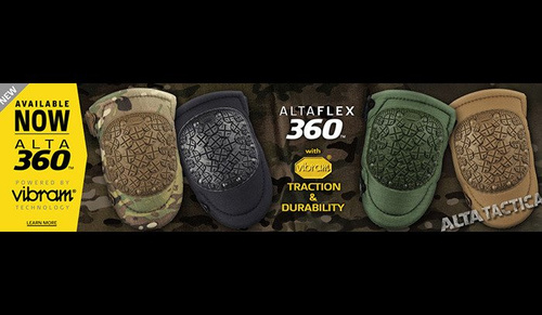 ALTA - AltaFLEX 360™ Vibram® Cap Knee Pads - OD Green - 50433.09
