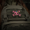 M-Tac - Kitty Pink Patch - Embroidery - Yellow and Blue Bow - Ranger Green - 51393023